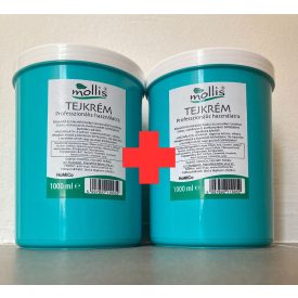 1+1 Kedvezményes Mollis Tejkrém 1000ml