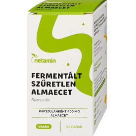 Netamin Fermentált szűretlen almaecet kapszula, 60 db