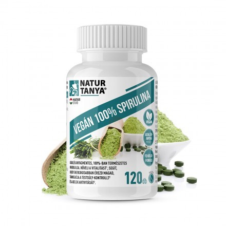 Natur Tanya® Vegán 100% Spirulina