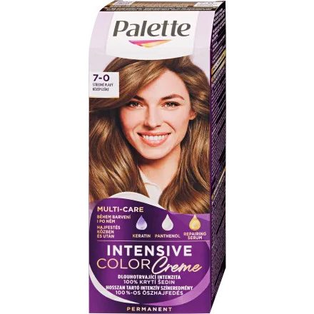 Palette intensive color creme hajfesték, Középszőke 7-0 (N6)