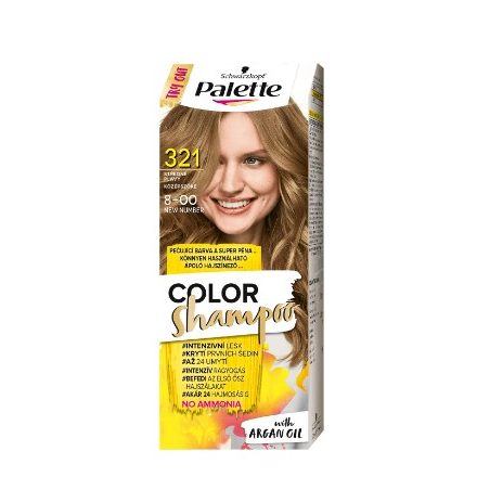 Palette color shampoo Középszőke 321