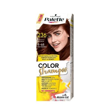 Palette color shampoo Gesztenye 236
