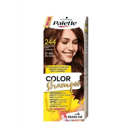 Palette color shampoo Kávébarna 244