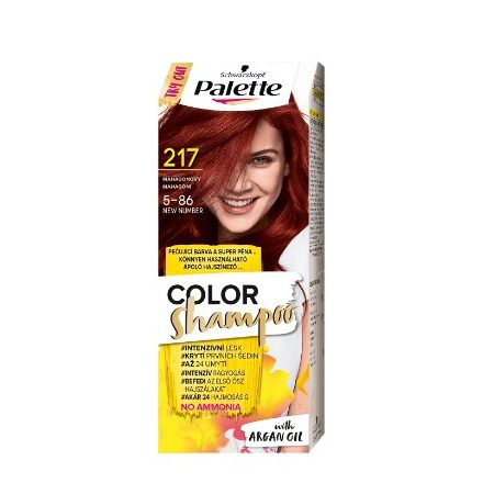 Palette color shampoo Mahagóni 217