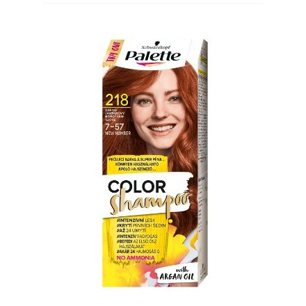 Palette color shampoo Borostyánszőke 218