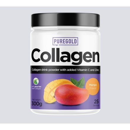 Pure Gold Collagen Marha kollagén italpor mango 300 g
