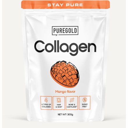 Pure Gold Collagen Marha kollagén italpor mango 300 g