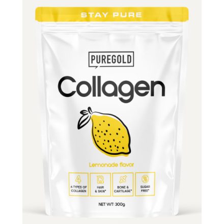 Pure Gold Collagen Marha kollagén italpor lemonade 300 g