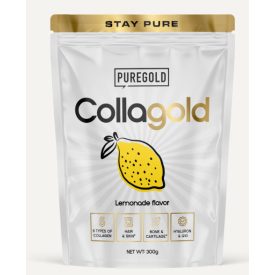   Pure Gold CollaGold Marha és Hal kollagén italpor hialuronsavval lemonade 300 g