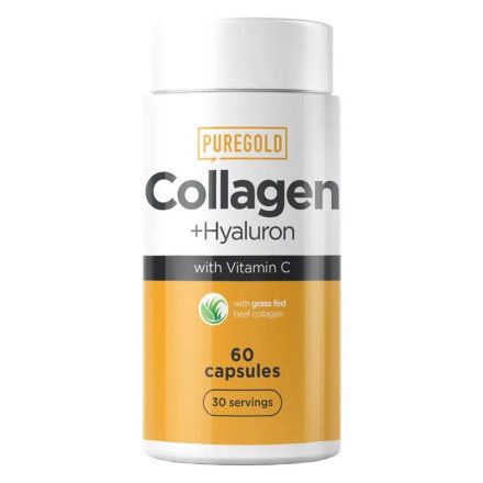 Pure Gold Collagen + Hyaluron kapszula – 60db