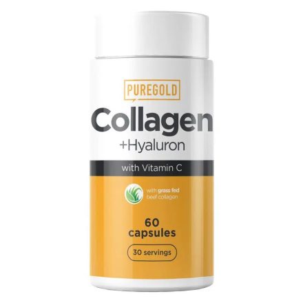 Pure Gold Collagen + Hyaluron kapszula – 60db