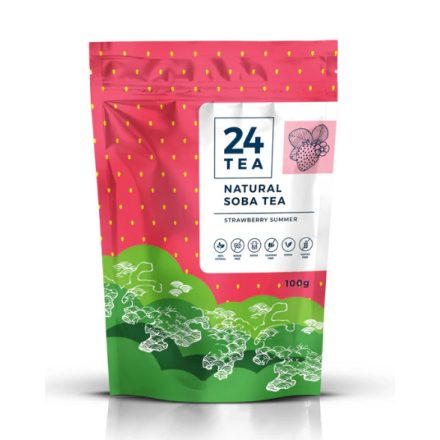 24TEA Strawberry Summer Soba Tea